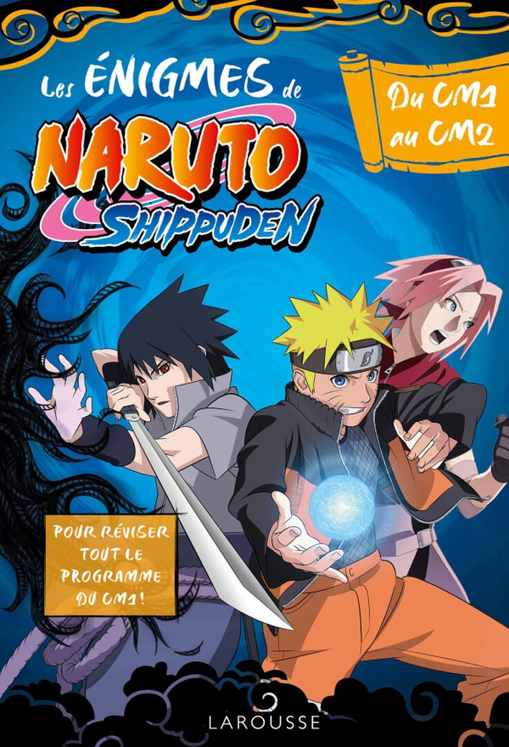 Livre | Naruto Shippuden |  Enigmes Du Cm1 Au Cm2